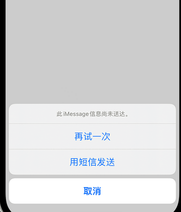 叉河镇apple维修iPhone上无法正常发送iMessage信息