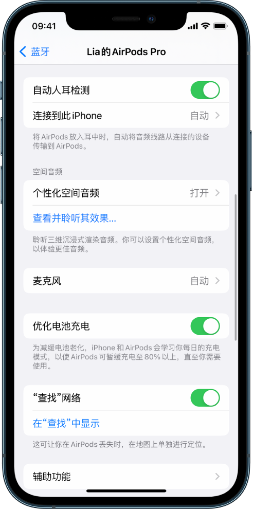 叉河镇苹果手机维修分享如何通过 iPhone “查找”功能定位 AirPods 