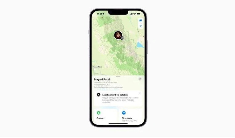 叉河镇苹果14维修分享iPhone14系列中 FindMy功能通过卫星分享位置方法教程 