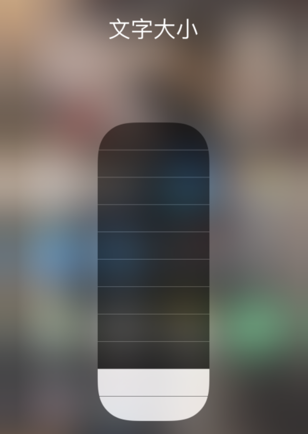 叉河镇苹果手机维修分享小技巧：在 iPhone 控制中心快速调节字体大小 